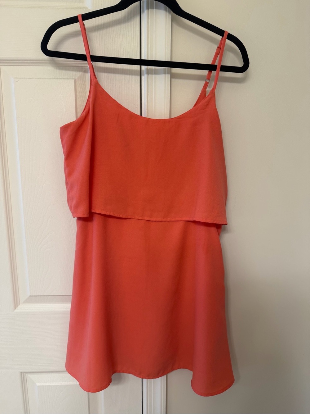Abercrombie & Fitch Coral Layered dress